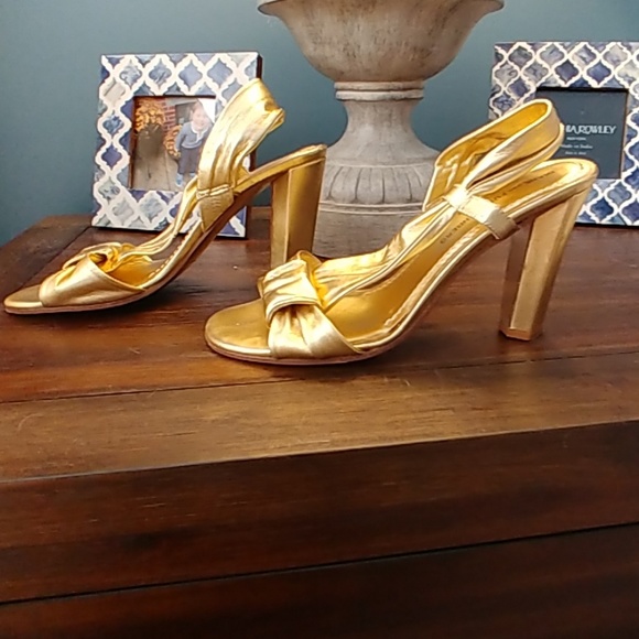 👠DvF gold sandals - Picture 5 of 6